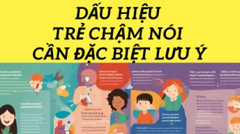 Dấu hiệu trẻ chậm nói