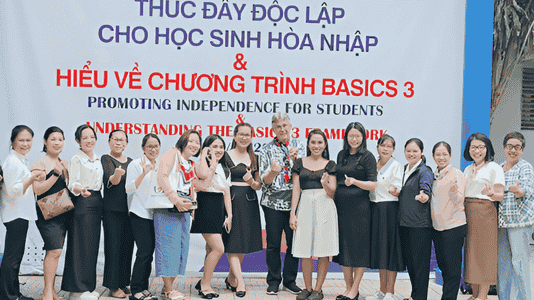 Cô Tâm tham gia lớp bồi dưỡng chuyên môn can thiệp trẻ chậm nói, trẻ tự kỷ
